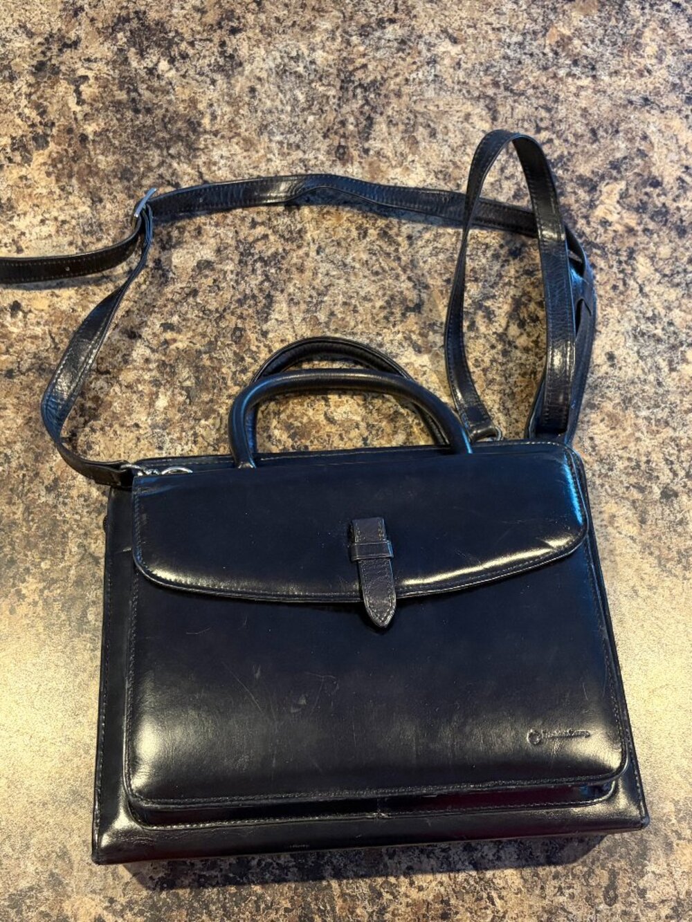 Franklin Covey Leather Planner Bag